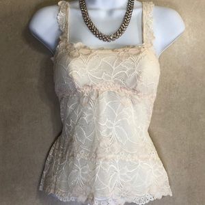 Banana Republic Lace Tank Top - Size XS